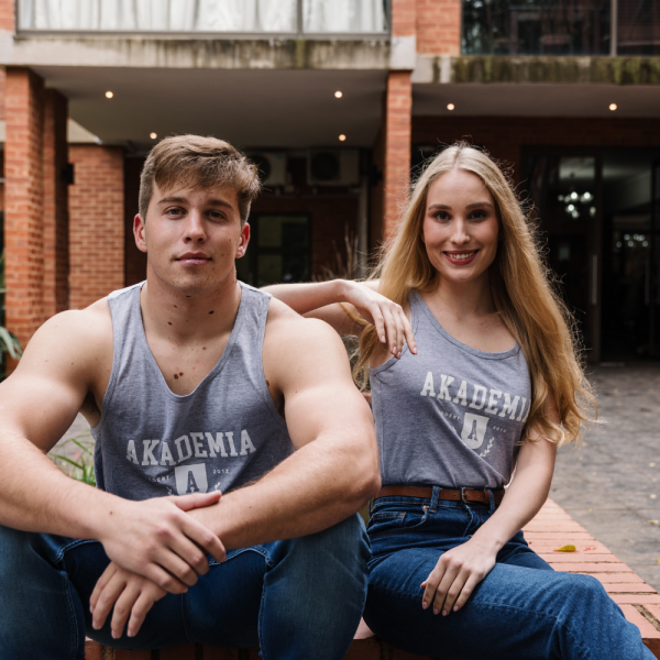 Moulose Fontie-hemp vir mans en dames: Grys