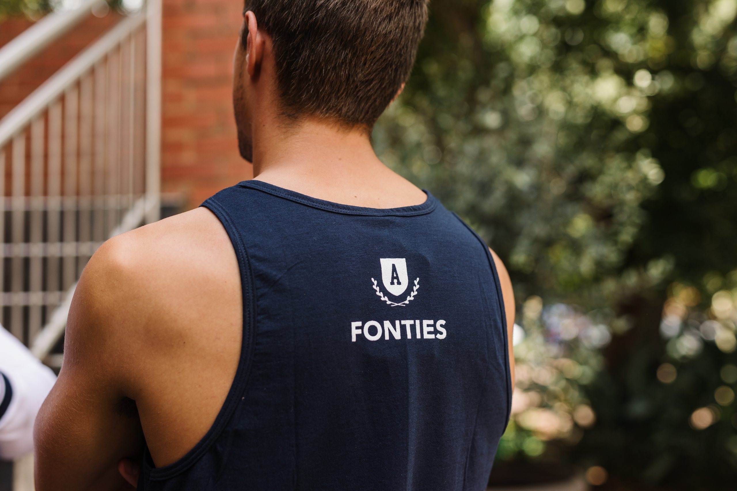 Moulose Fontie-hemp vir mans en dames: Blou - Image 3